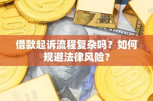 武汉借款起诉流程复杂吗？如何规避法律风险？