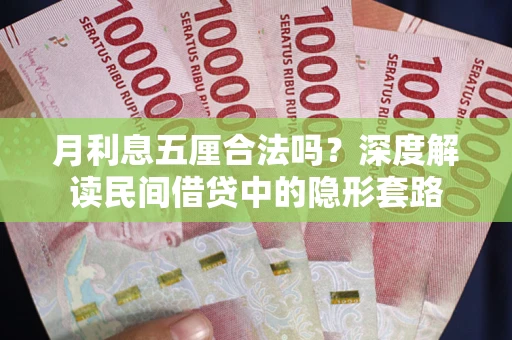 武汉月利息五厘合法吗？深度解读民间借贷中的隐形套路