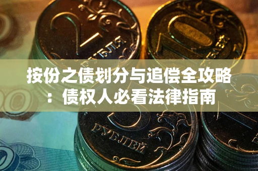 武汉按份之债划分与追偿全攻略：债权人必看法律指南