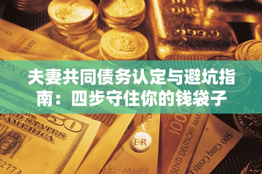 武汉夫妻共同债务认定与避坑指南：四步守住你的钱袋子