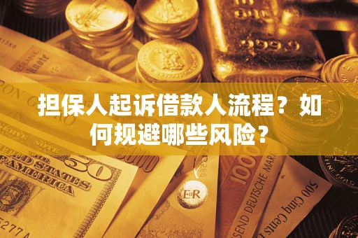 武汉担保人起诉借款人流程？如何规避哪些风险？