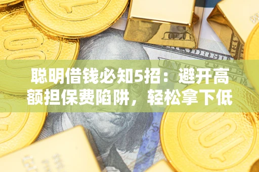武汉聪明借钱必知5招：避开高额担保费陷阱，轻松拿下低息贷款
