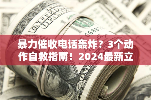 武汉暴力催收电话轰炸？3个动作自救指南！2024最新立案标准全解析